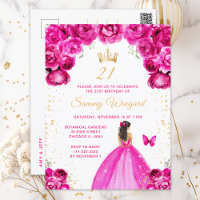 Fiesta de cumpleaños de Princesa Princesa de brune