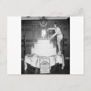 Postal Fiesta de cumpleaños de Vaudeville: 1926