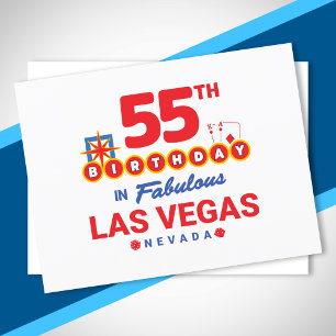 Postal Fiesta de Cumpleaños en Las Vegas - Cumpleaños núm