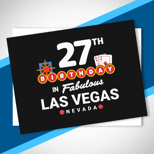 Postal Fiesta de Cumpleaños en Las Vegas - Cumpleaños núm (Subido por el creador)