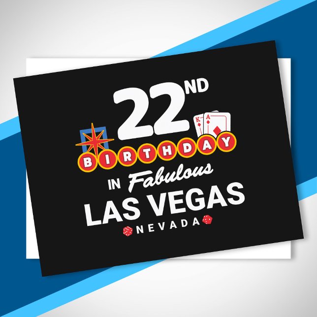 Postal Fiesta de Cumpleaños en Las Vegas - Cumpleaños núm (Subido por el creador)