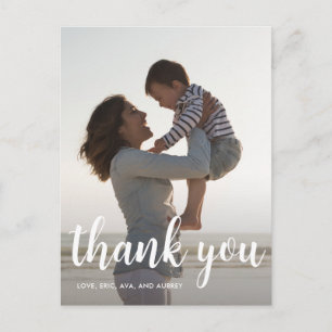 Postal Fiesta de Cumpleaños Gracias Script Full Photo