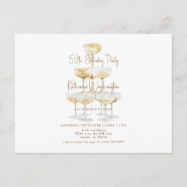 Postal Fiesta de cumpleaños número 50 de la Torre de Cham