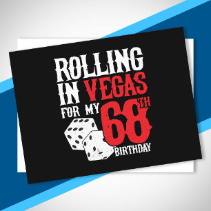 Postal Fiesta de cumpleaños número 68 en Las Vegas - Roda