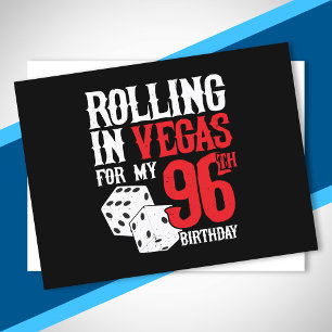 Postal Fiesta de cumpleaños número 96 en Las Vegas - Roda