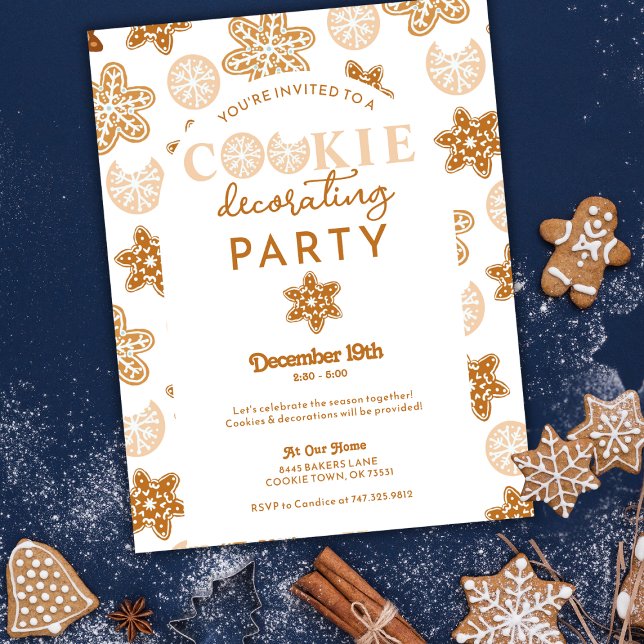 Postal Fiesta de Decoración de Galletas de Navidad (Subido por el creador)