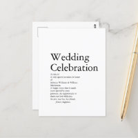 fiesta de definición de boda