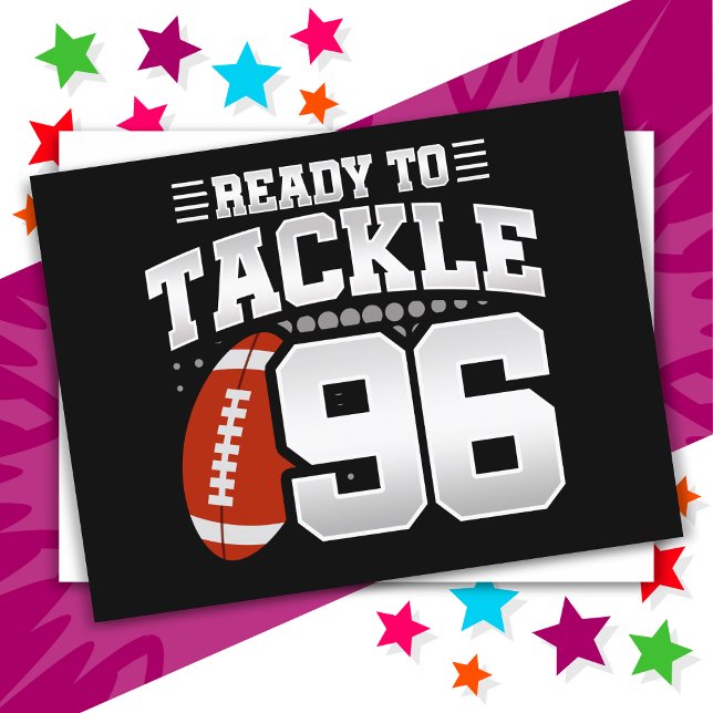 Postal Fiesta de Fútbol Americano por Cumpleaños 96 Cumpl (Subido por el creador)