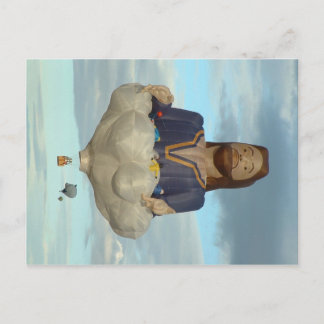 Postal Fiesta de globo Albuquerque Jesús el Señor