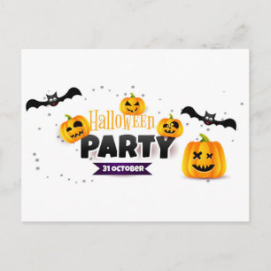 Postal Fiesta de Halloween