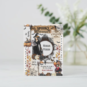Postal Fiesta de Halloween de Spooky Wits