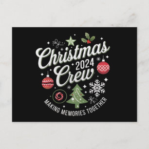 Postal Fiesta de Navidades que coincidan con la familia d