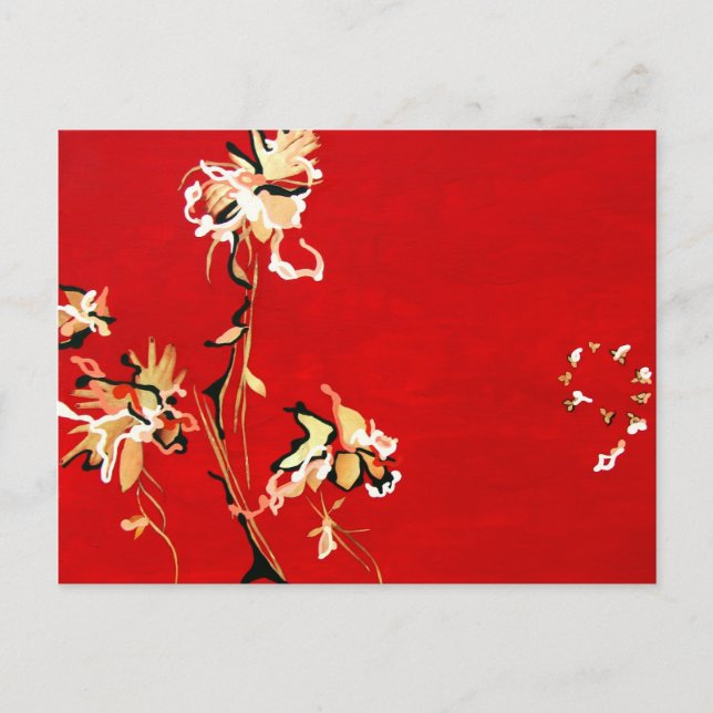 Postal Fiesta de polinización (Anverso)