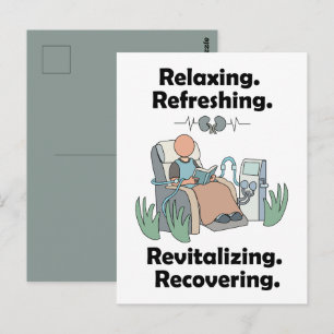 Postal Fiesta de Recuperación Revitalizante para Paciente
