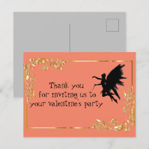 Postal fiesta de San Valentín