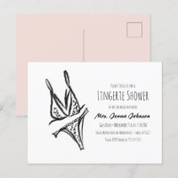 Fiesta de soltera elegante de lencería regadera nu