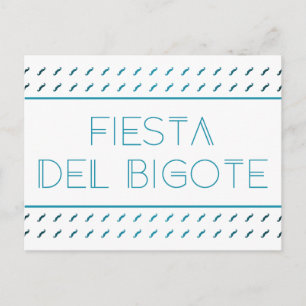 Postal Fiesta Del Bigote