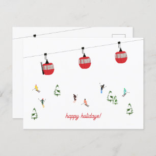 Postal Fiesta del elevador de Gondola