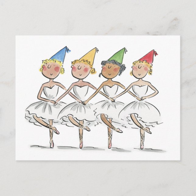 Postal Fiesta del lago Swan (Anverso)