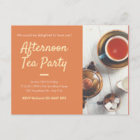 Fiesta del té de la tarde