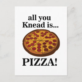 Postal Fiesta Divertida de Pizza con Pepperoni