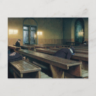 Postal Fiesta en el Pio Albergo Trivulzio, 1892