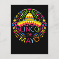 Fiesta mexicana de Sombrero Feliz Cinco de Mayo Fi