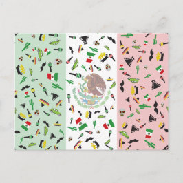 Postal Fiesta mexicana - Pabellón de México