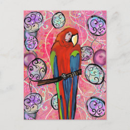 POSTAL FIESTA PARROTS