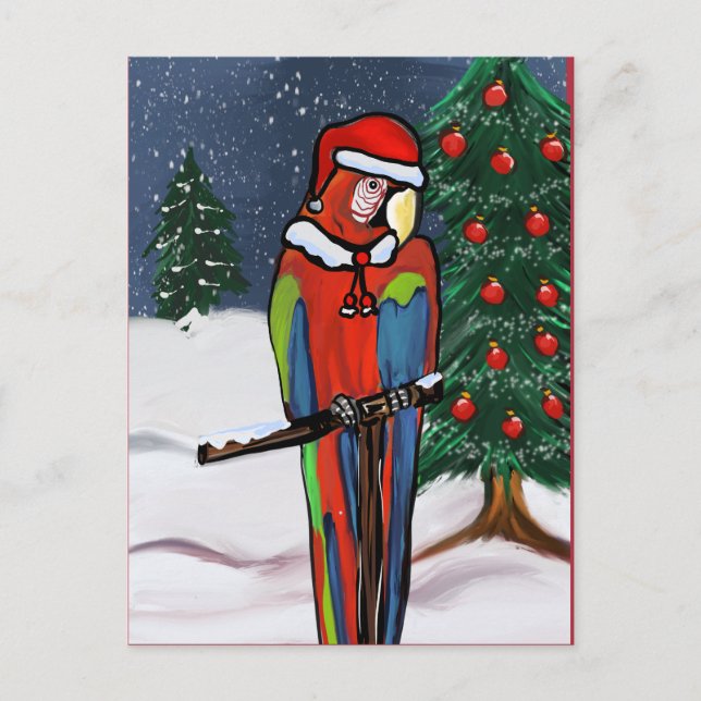 POSTAL FIESTA PARROTS (Anverso)