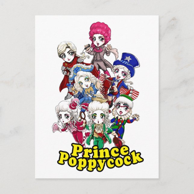 Postal Fiesta Poppycock (Anverso)