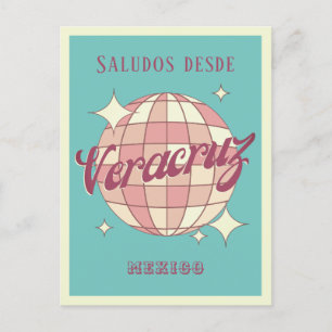 Postal Fiesta retro vintage