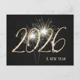 Postal Fiesta Sparklers de Business New Year 2026