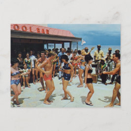 Postal Fiesta Vintage Beach