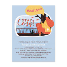 Fiesta virtual Baby Bridal Shower Birthday Grad.