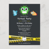 Fiesta virtual de cumpleaños en cuarentena