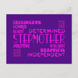 Postal Fiestas de cumpleaños de Stepmoms: Cualidades