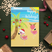 Fiestas de Navidad Playa Tropical Flamenco