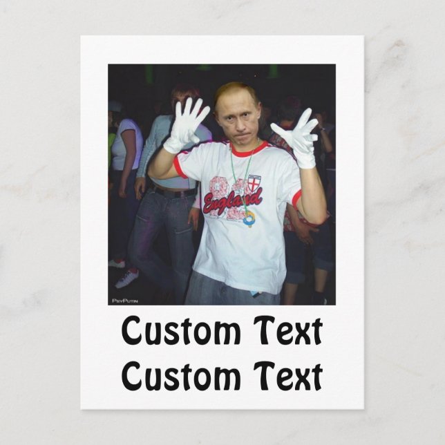 Postal Fiestas de Putin (Anverso)