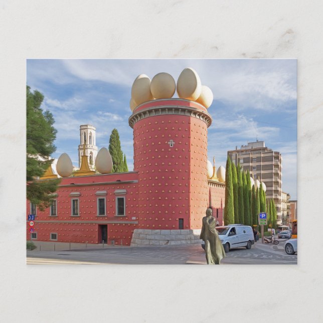 Postal Figueres. #7. (Anverso)