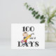 Postal Figura 100 días (Anverso de pie)