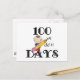 Postal Figura 100 días (Anverso/Reverso In Situ)