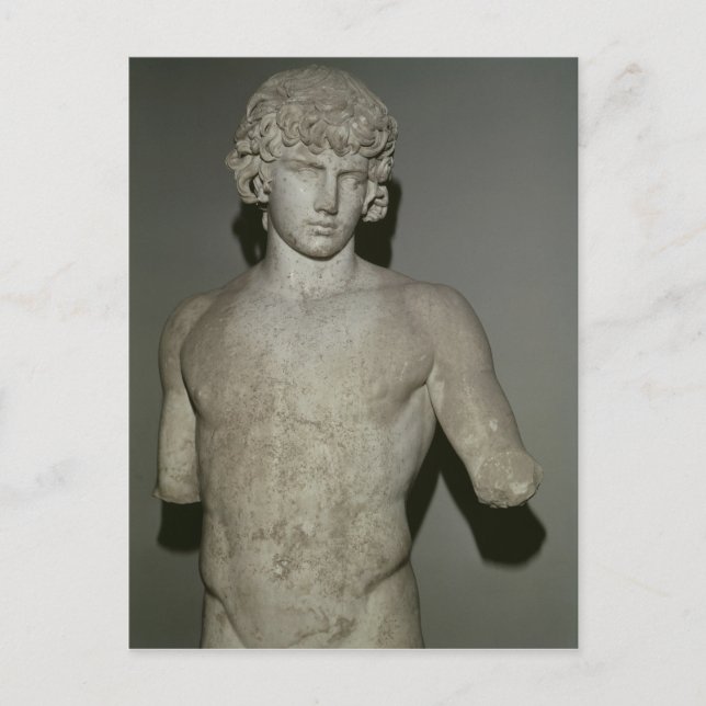 Postal Figura de Antinous, después de 130 AD (Anverso)