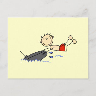 Postal Figura de palo en tubing