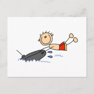 Postal Figura de palo en tubing