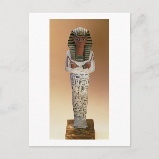 Postal Figura de Shabti de Ramesses IV, Nuevo Reino (estu (Anverso)
