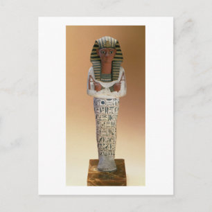 Postal Figura de Shabti de Ramesses IV, Nuevo Reino (estu