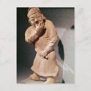 Postal Figura de un silbato de un actor