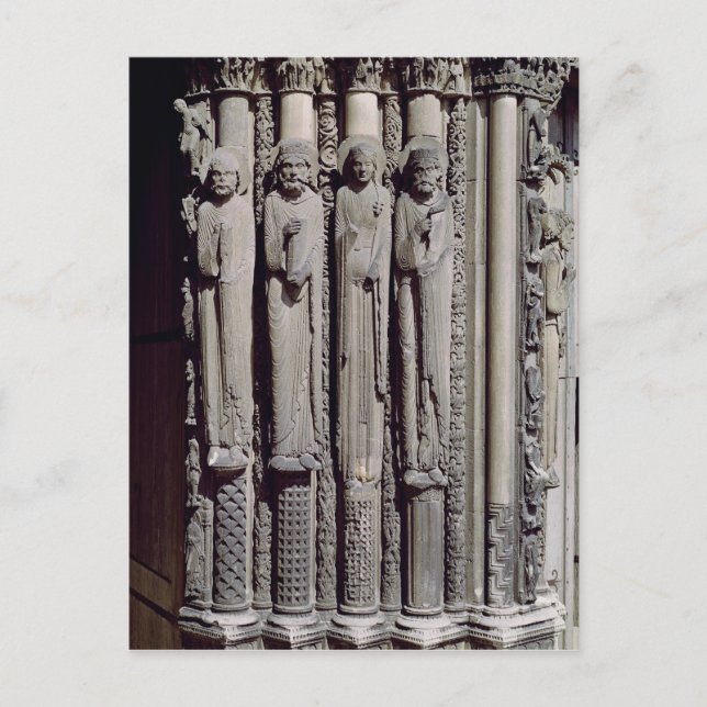 Postal Figura desconocida, Rey Salomón (Anverso)