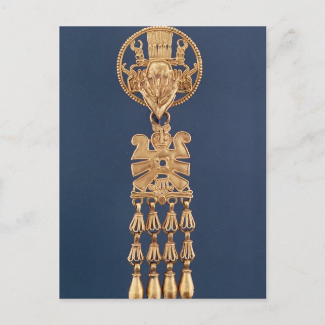 Postal Figura estilizada (Anverso)